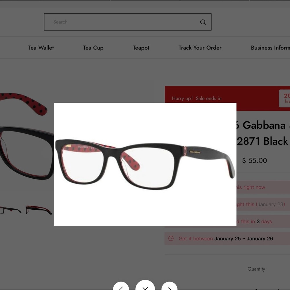 Dolce & Gabbana DG3199 Pois frames